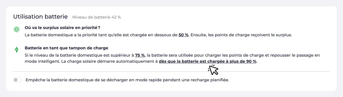 Démarrage automatique