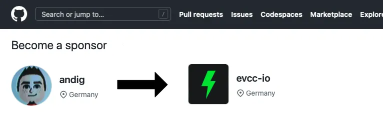 Migration GitHub Sponsoring