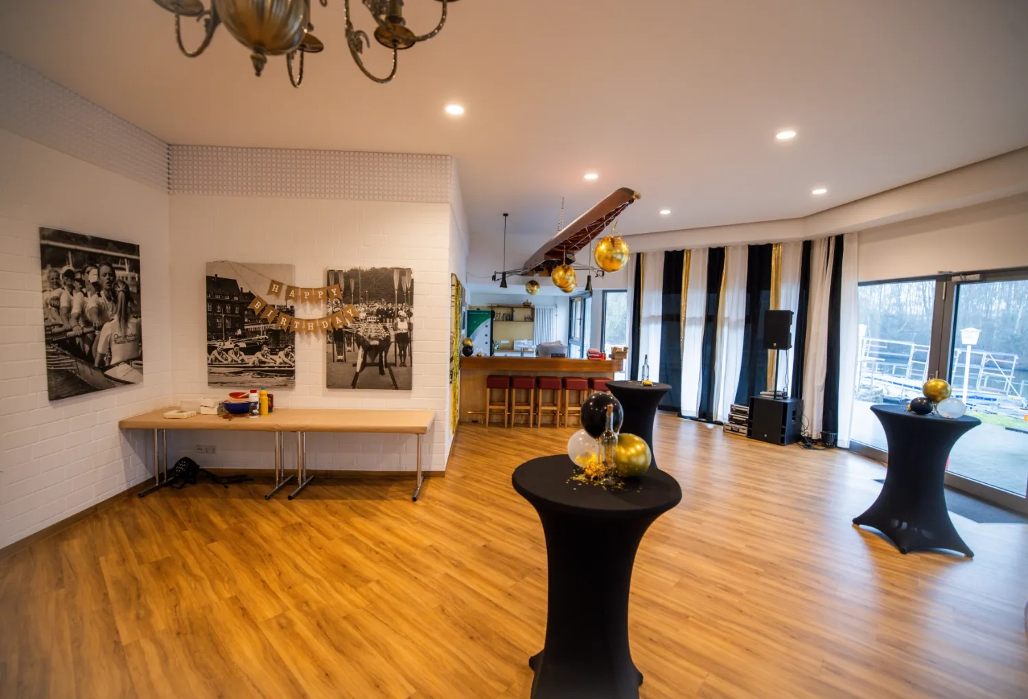 Event space at Osnabrück Rowing Club