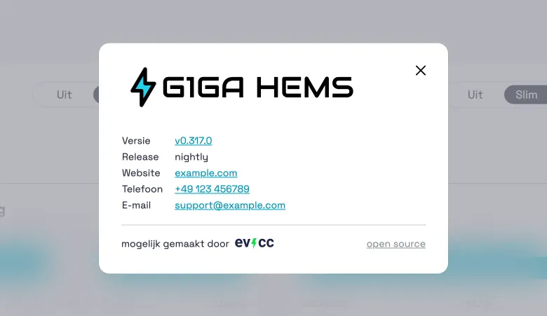 Venster Versie met eigen logo en contactgegevens