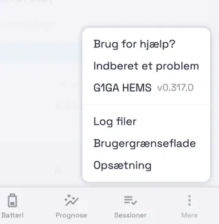 Navigationsmenu med eget brandnavn