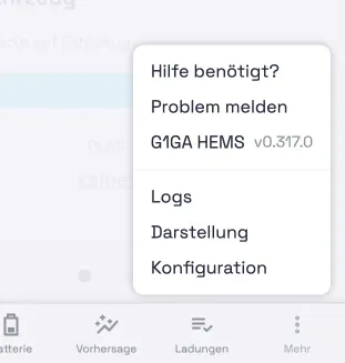 Navigationsmenü mit eigenem Markennamen