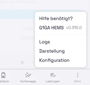 Navigationsmenü mit eigenem Markennamen
