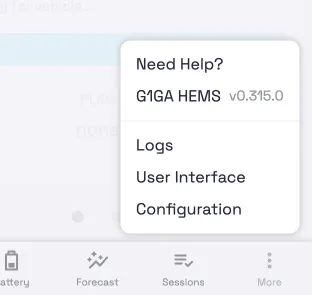 Navigation menu with custom brand name
