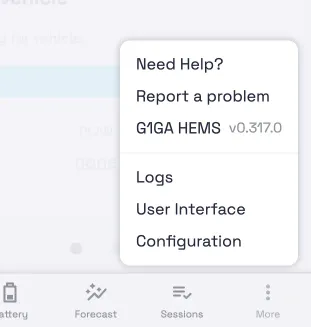 Navigation menu with custom brand name