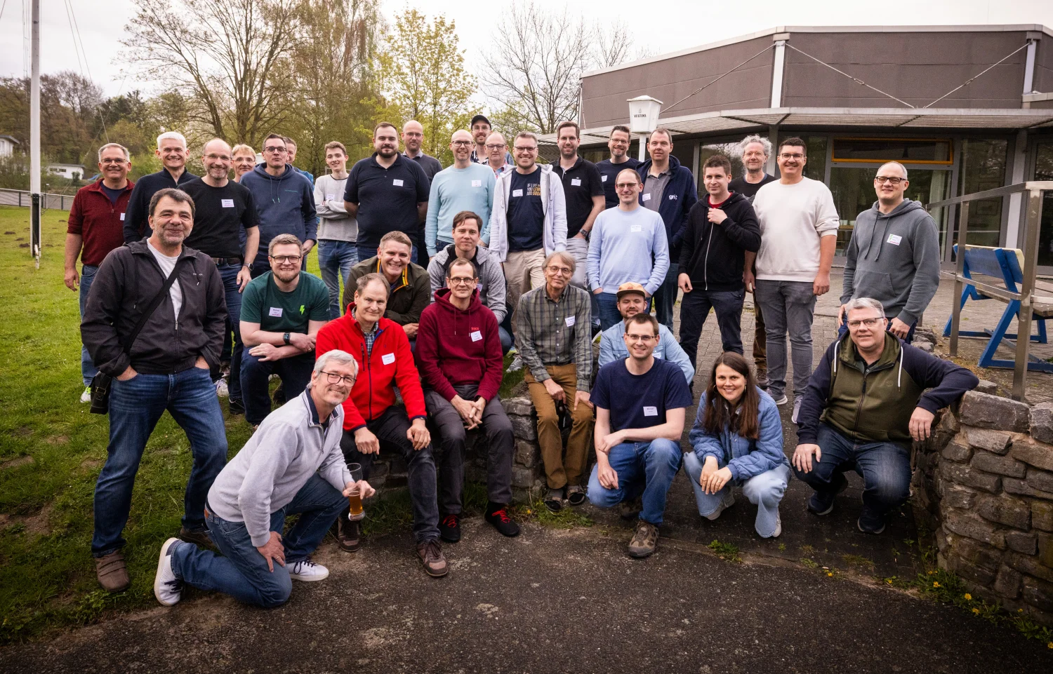 Gruppenbild vom evcc Community Treffen