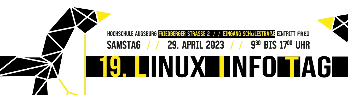 19. Linux Infotag Banner