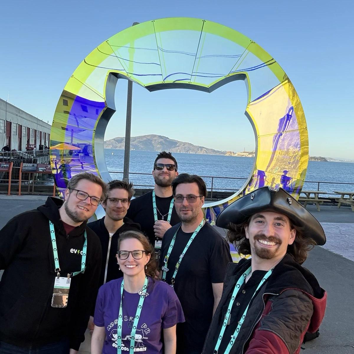 Group photo at GitHub Universe